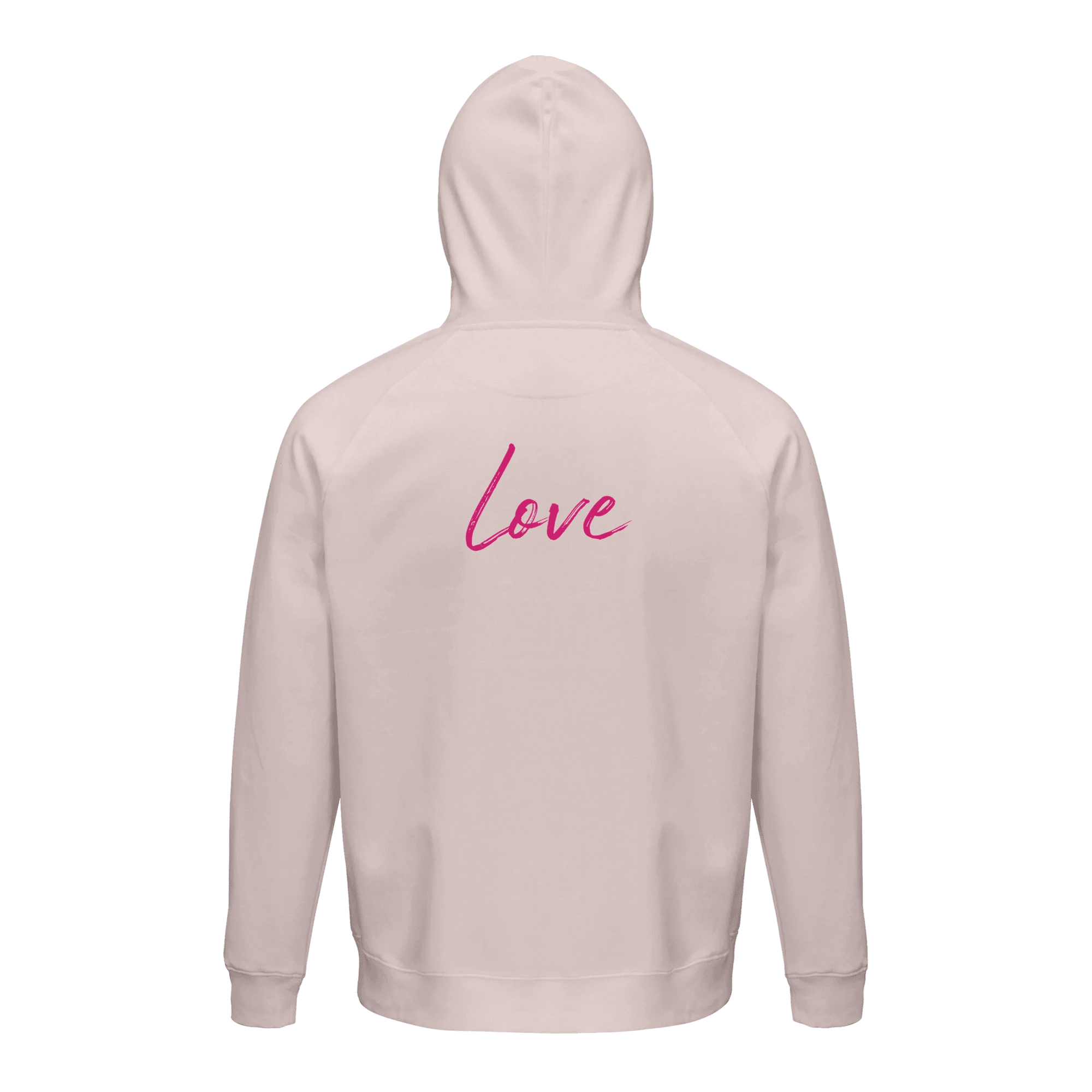 Love - "Chromatic Kiss" Hoodie Pale Pink XS 2