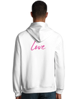 Love - "Chromatic Kiss" Hoodie White XS 37