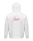 Love - "Chromatic Kiss" Hoodie White XS 35