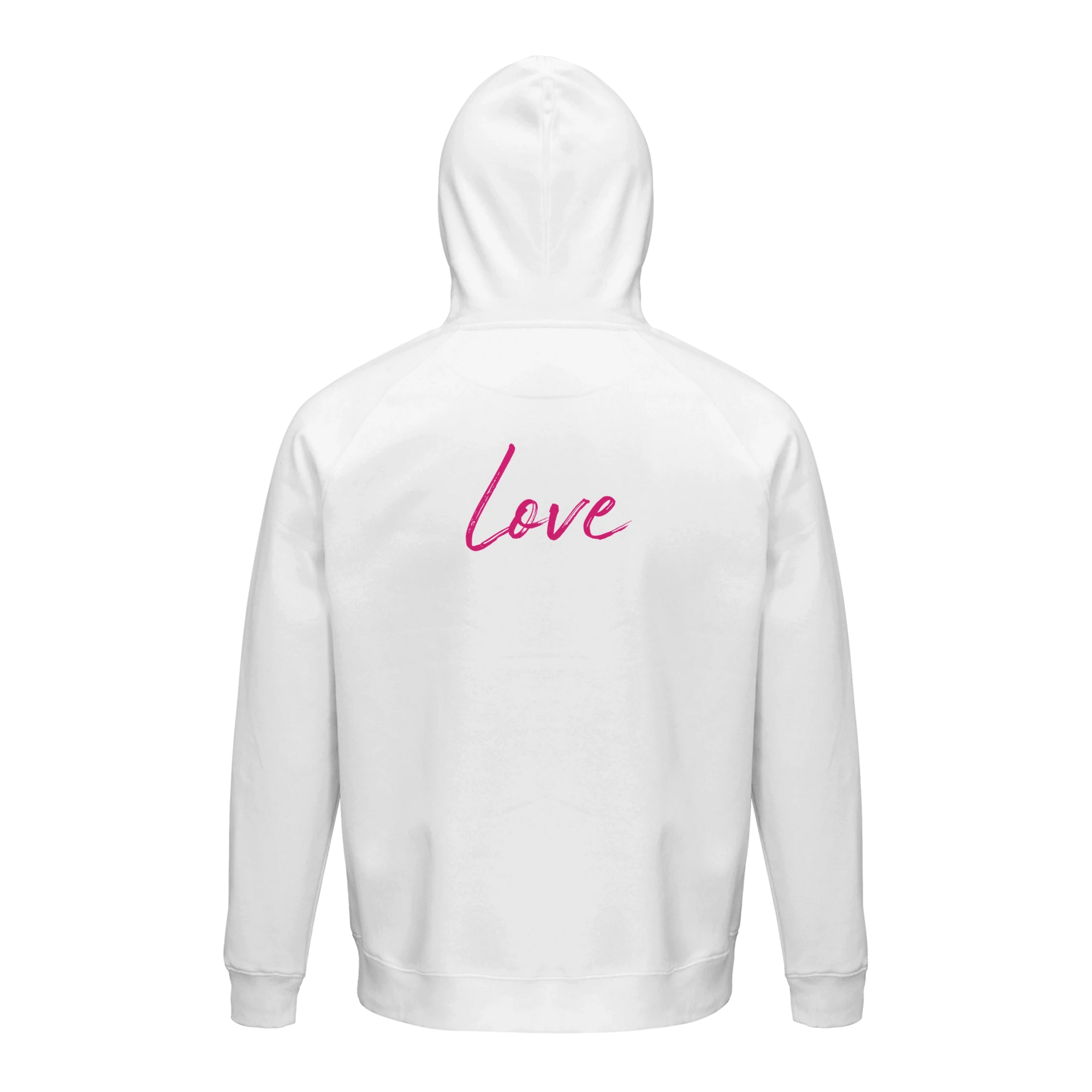 Love - "Chromatic Kiss" Hoodie White XS 35