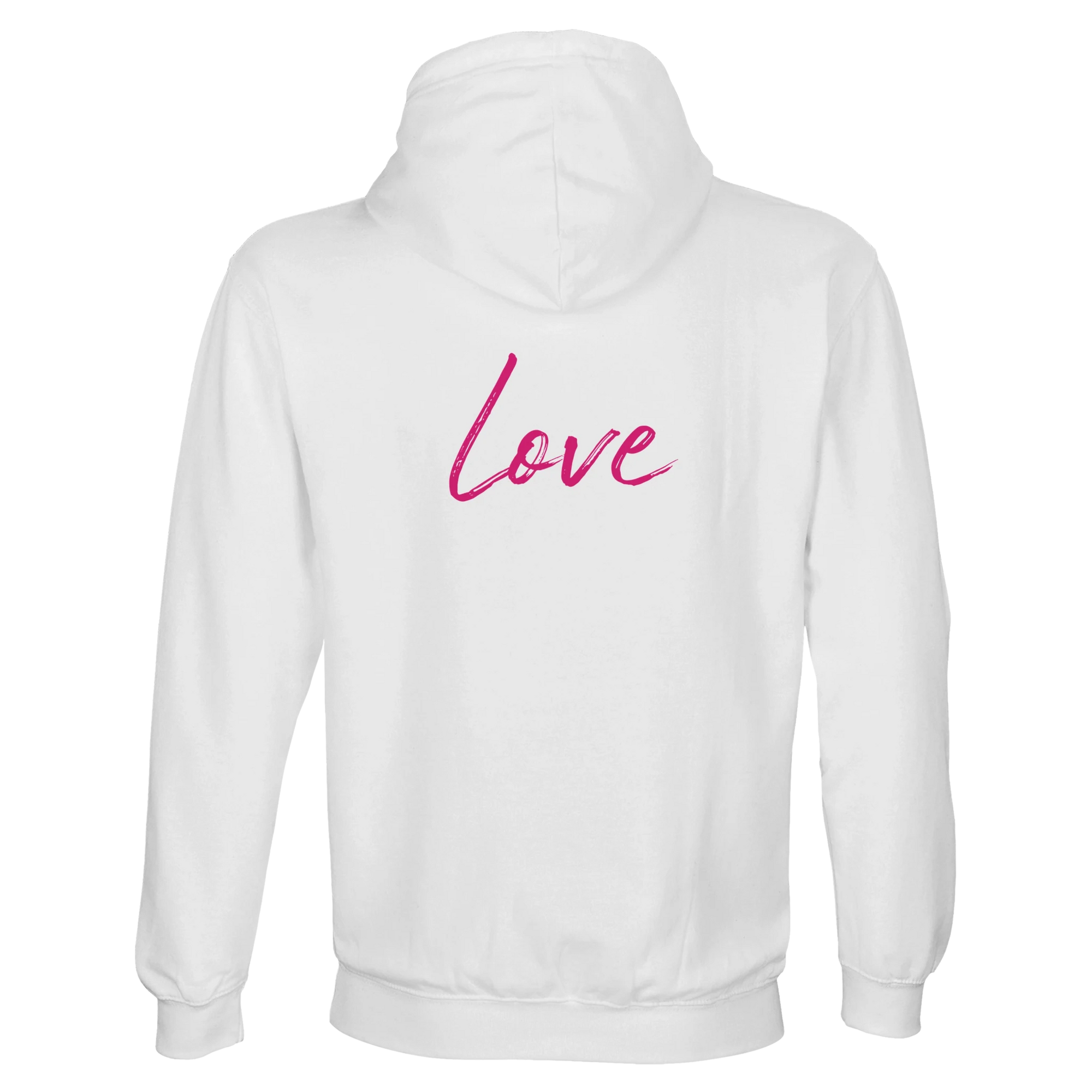 Love - "Chromatic Kiss" Hoodie White XS 2