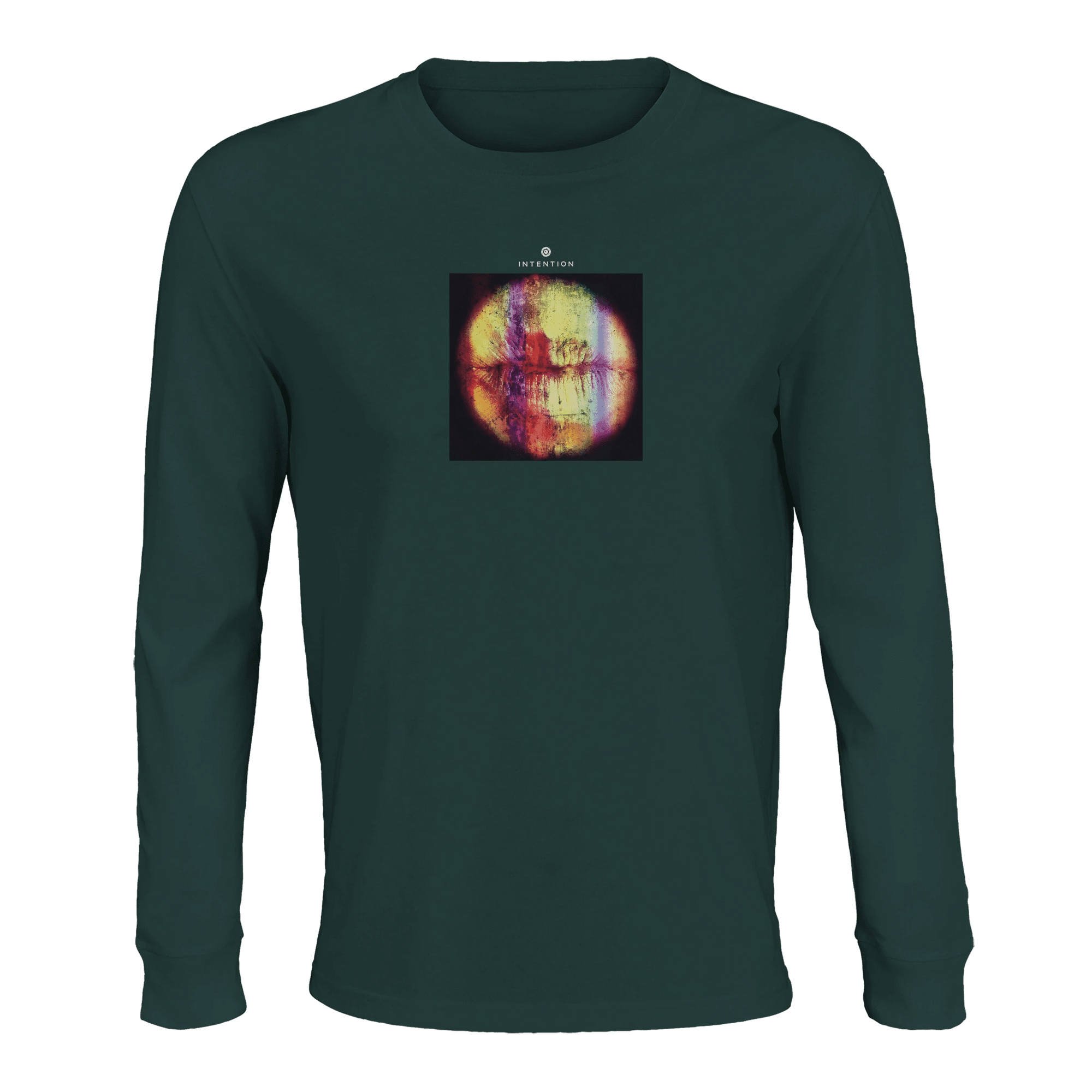 Love - "Chromatic Kiss" Long sleeve green empire XS 1