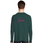Love - "Chromatic Kiss" Long sleeve green empire XS 4