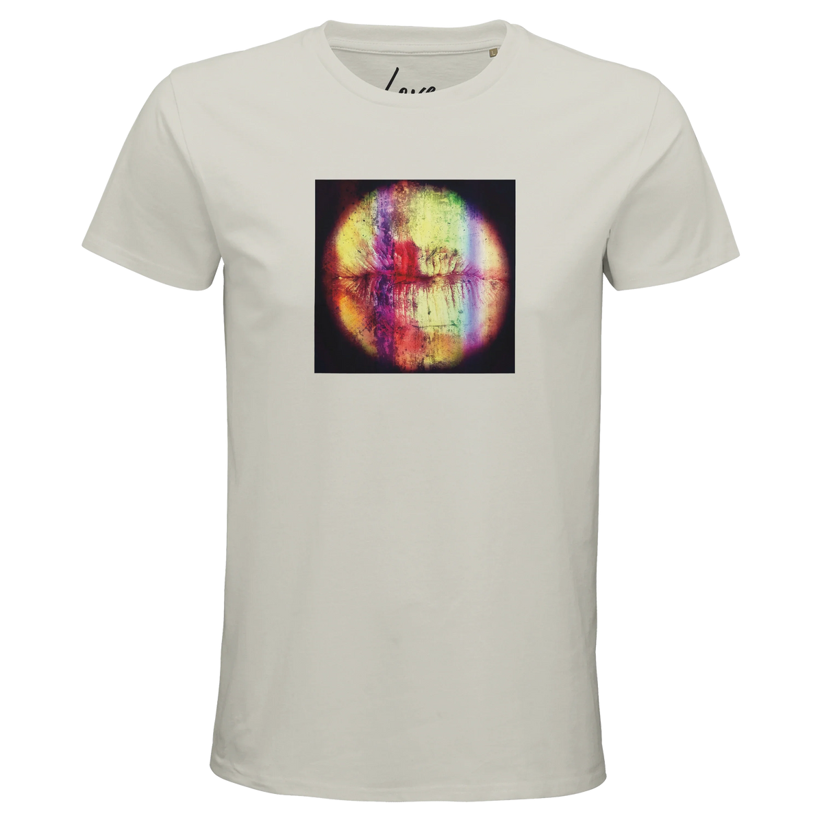 Love - "Chromatic Kiss" T-shirt Ash 1