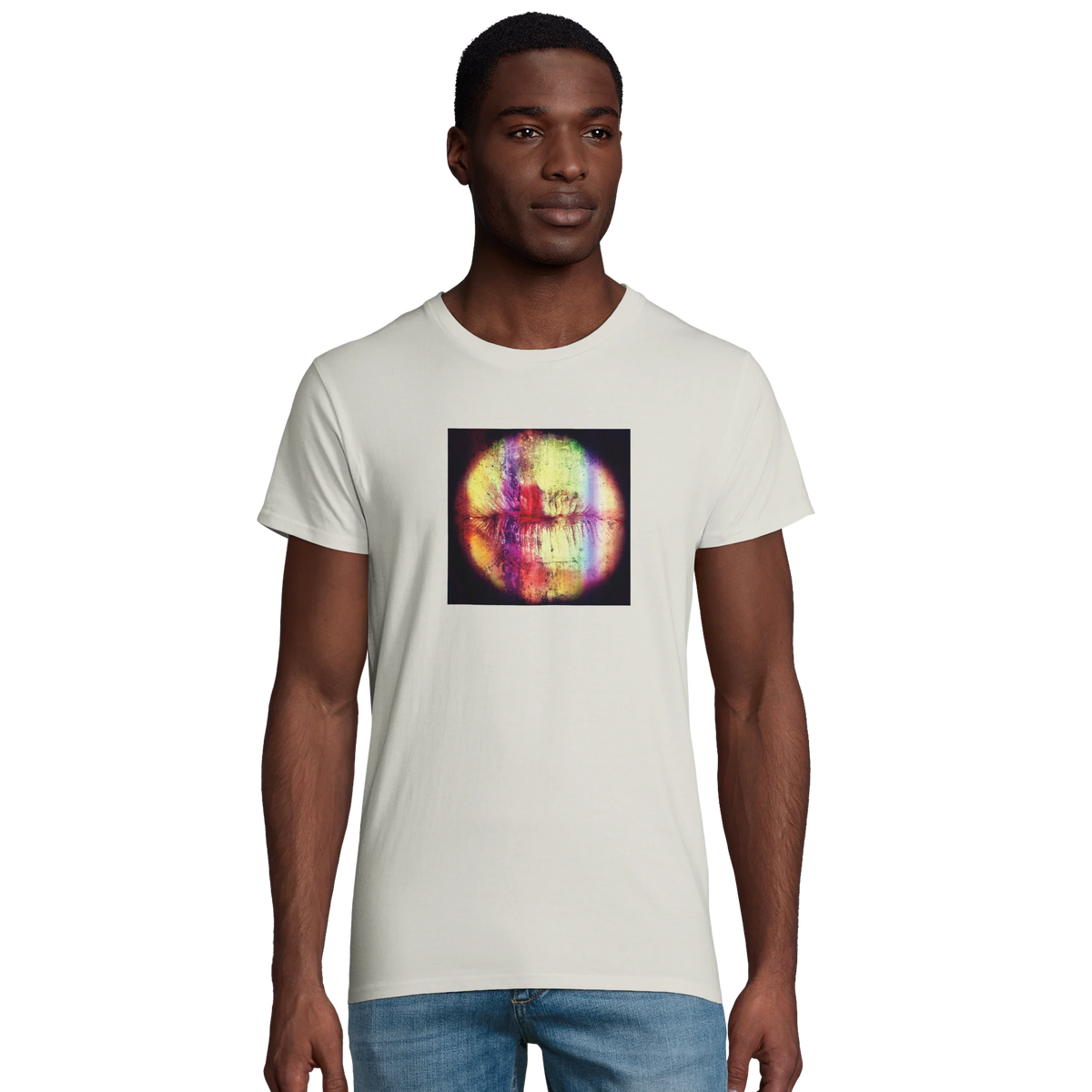 Love - "Chromatic Kiss" T-shirt Ash 4