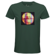 Love - "Chromatic Kiss" T-shirt Bottle Green 1