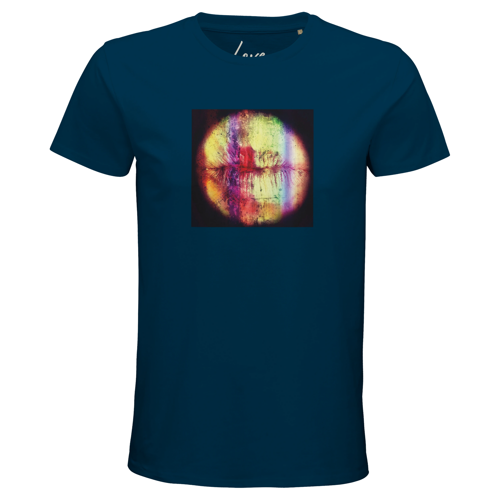 Love - "Chromatic Kiss" T-shirt denim XS 1