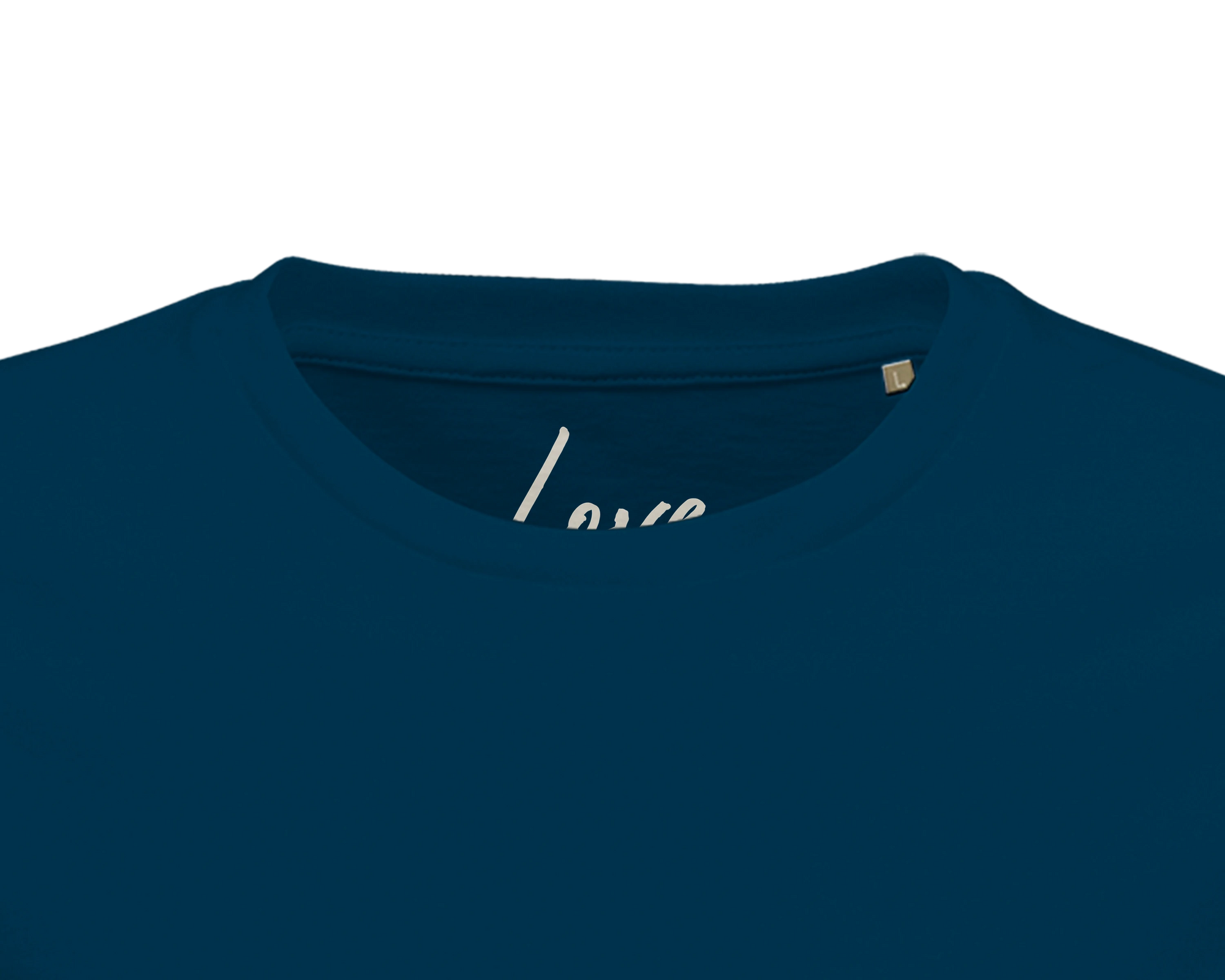 Love - "Chromatic Kiss" T-shirt denim XS 2