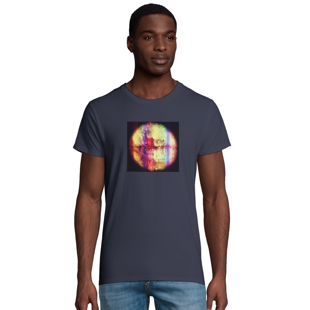 Love - "Chromatic Kiss" T-shirt mouse grey 4