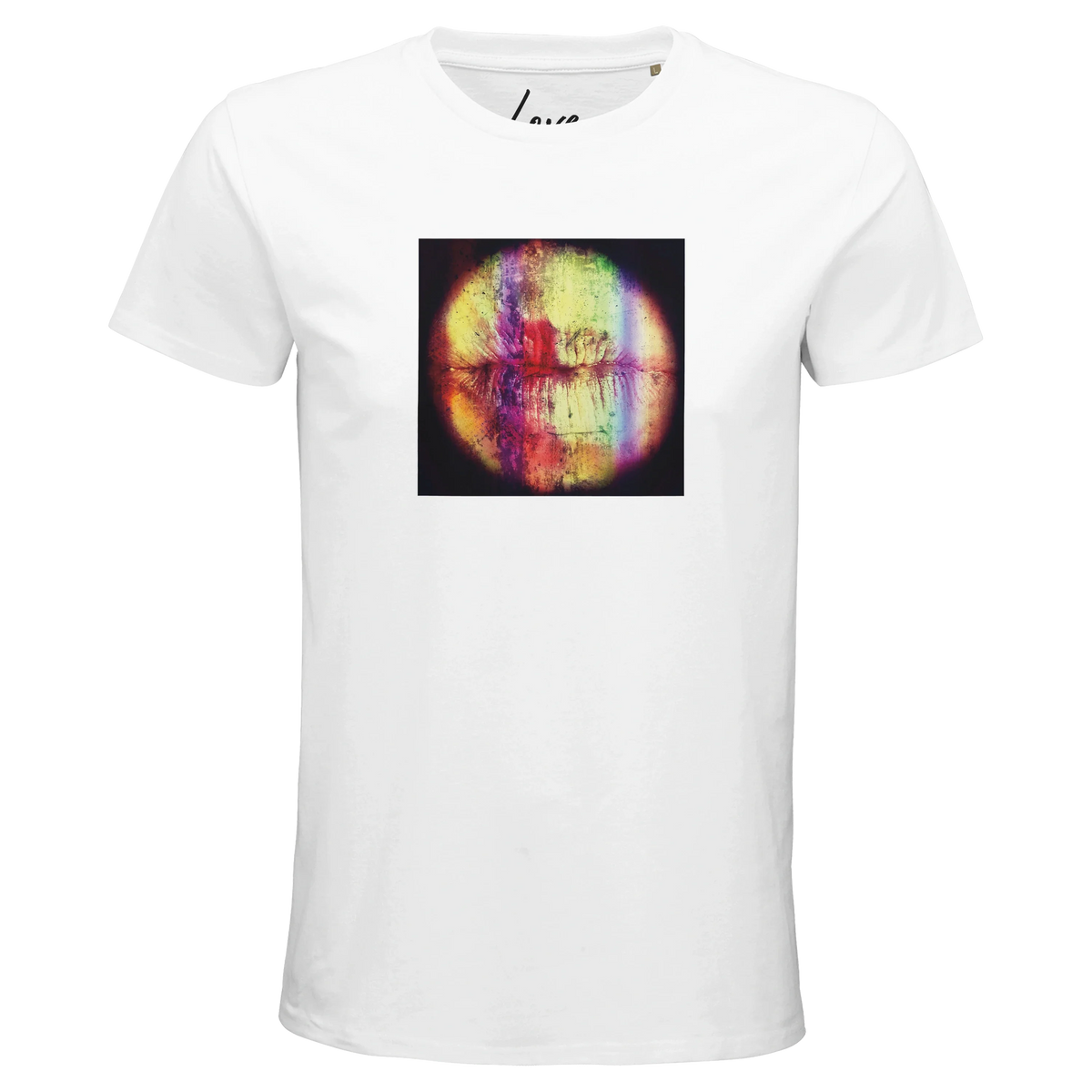 Love - "Chromatic Kiss" T-shirt White 1