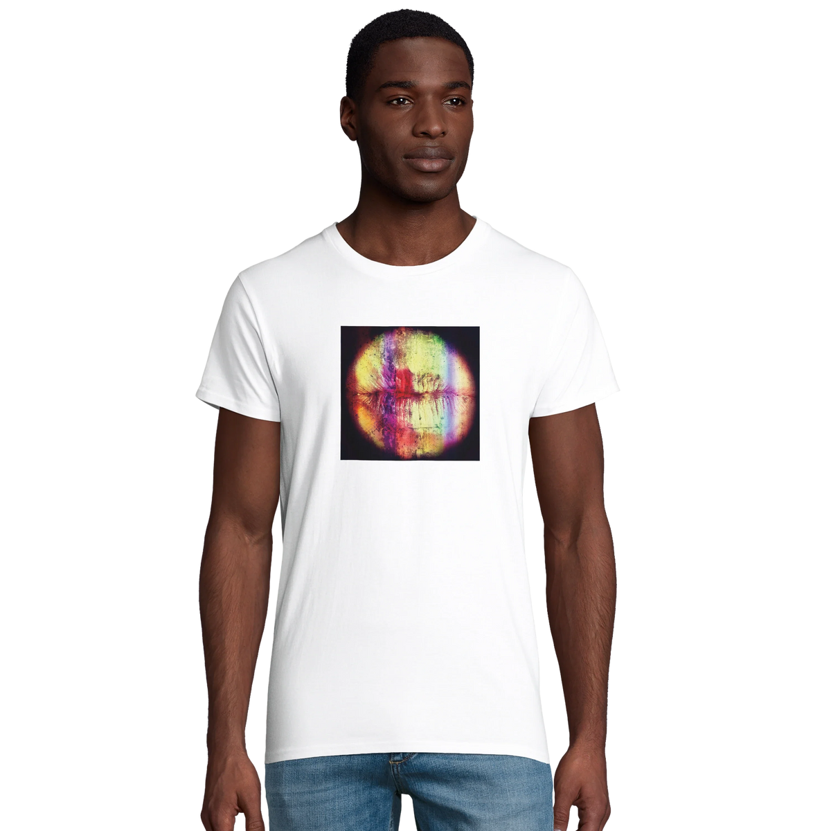 Love - "Chromatic Kiss" T-shirt White 4