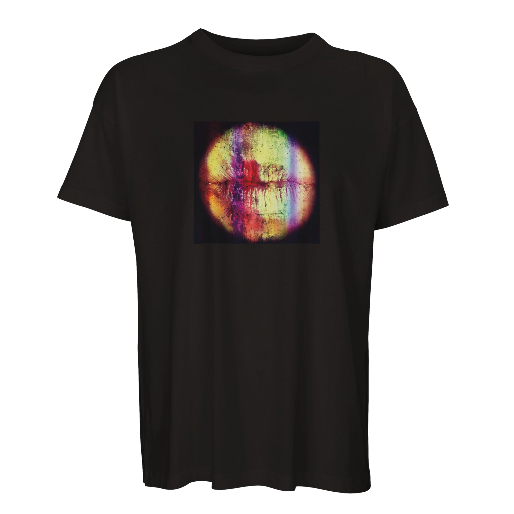 Love - "Chromatic Kiss" T-shirt Deep Black 1