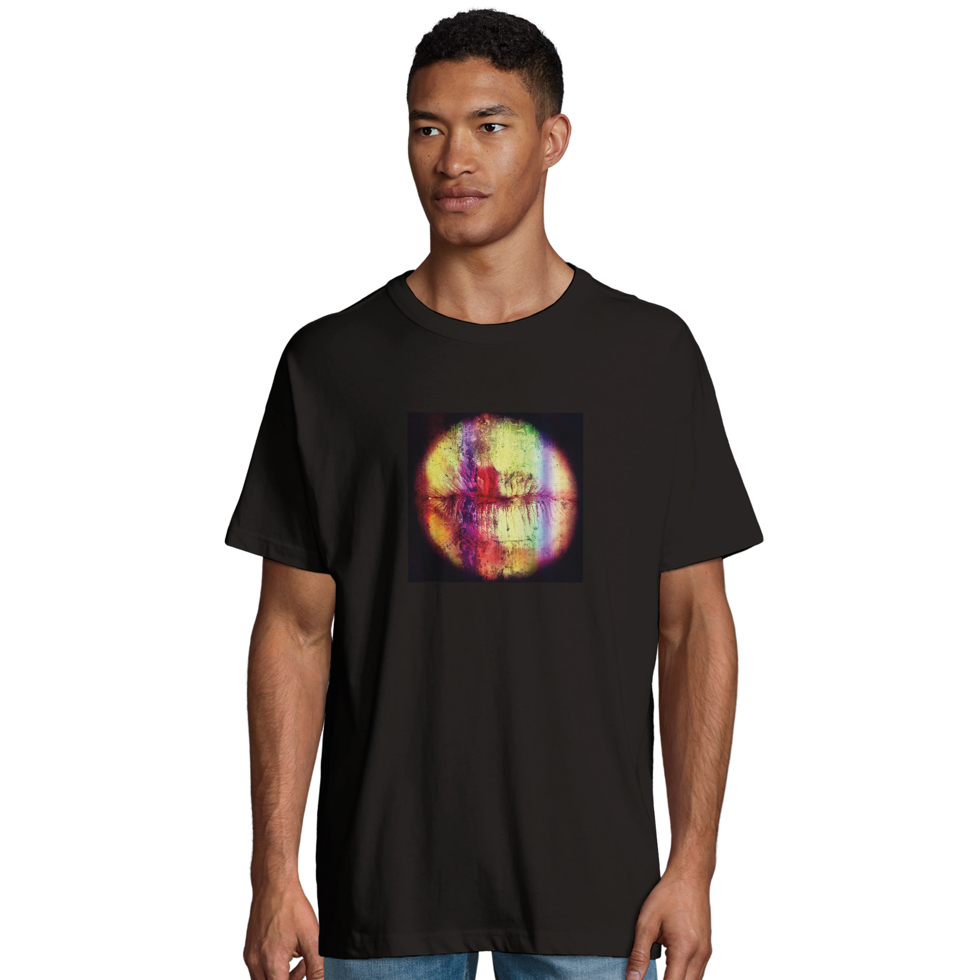 Love - "Chromatic Kiss" T-shirt Deep Black 4