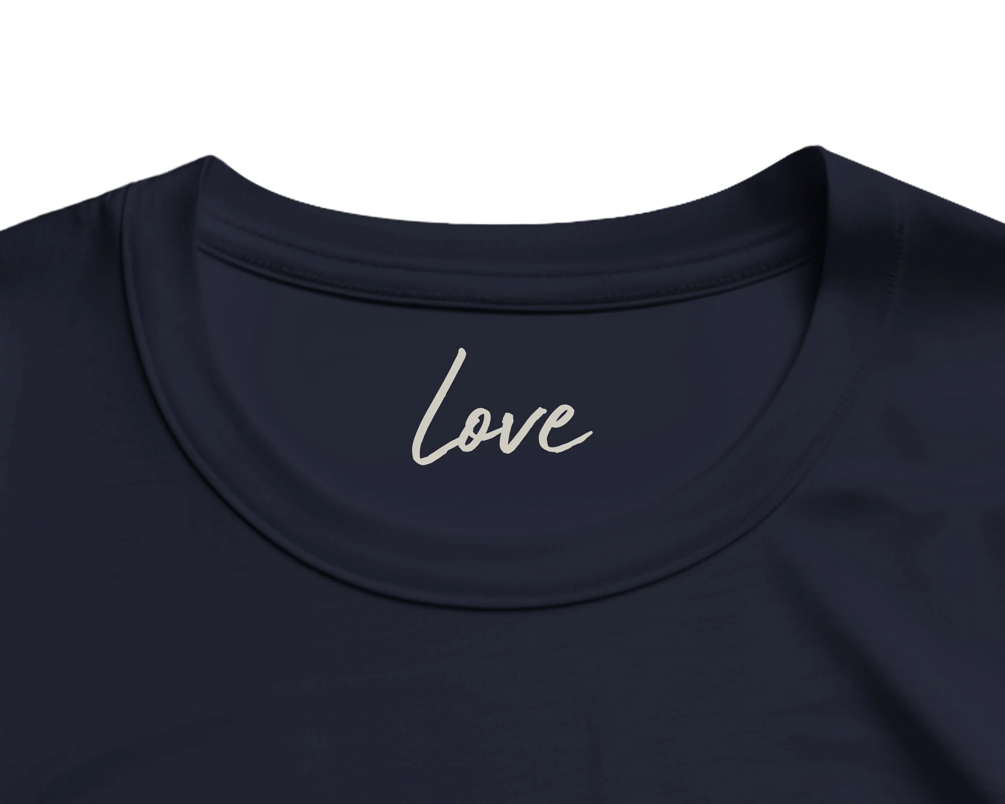 Love - "Chromatic Kiss" T-shirt French Navy 2