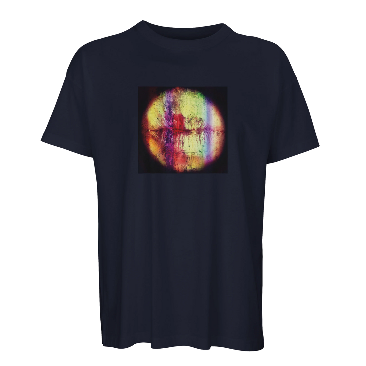 Love - "Chromatic Kiss" T-shirt French Navy 3