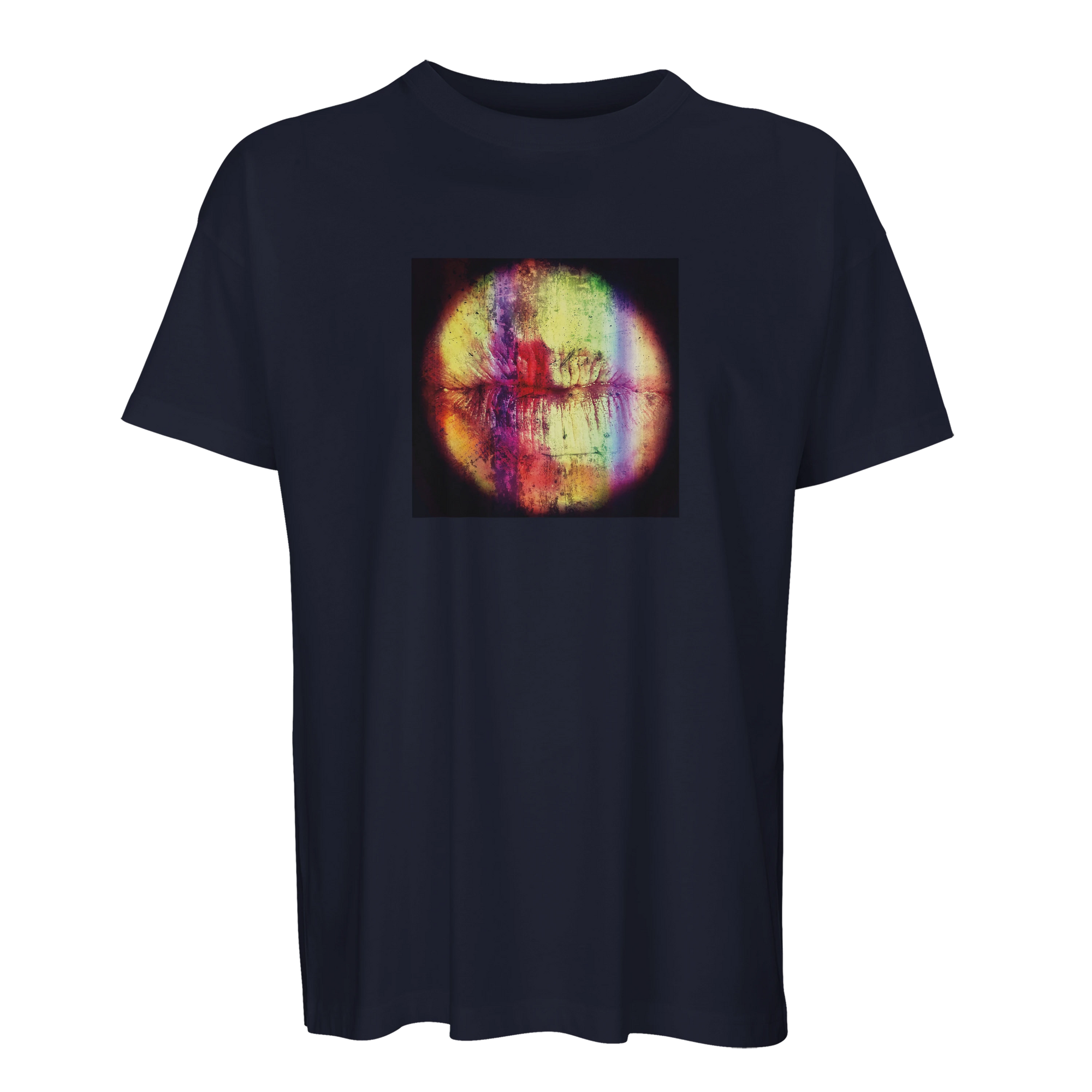 Love - "Chromatic Kiss" T-shirt French Navy 3