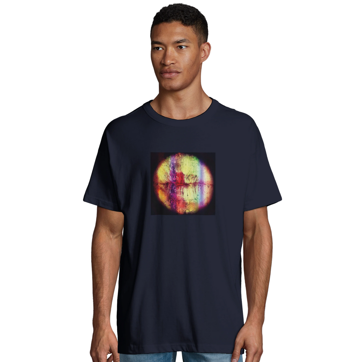 Love - "Chromatic Kiss" T-shirt French Navy 5