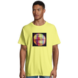 Love - "Chromatic Kiss" T-shirt Light Yellow 4