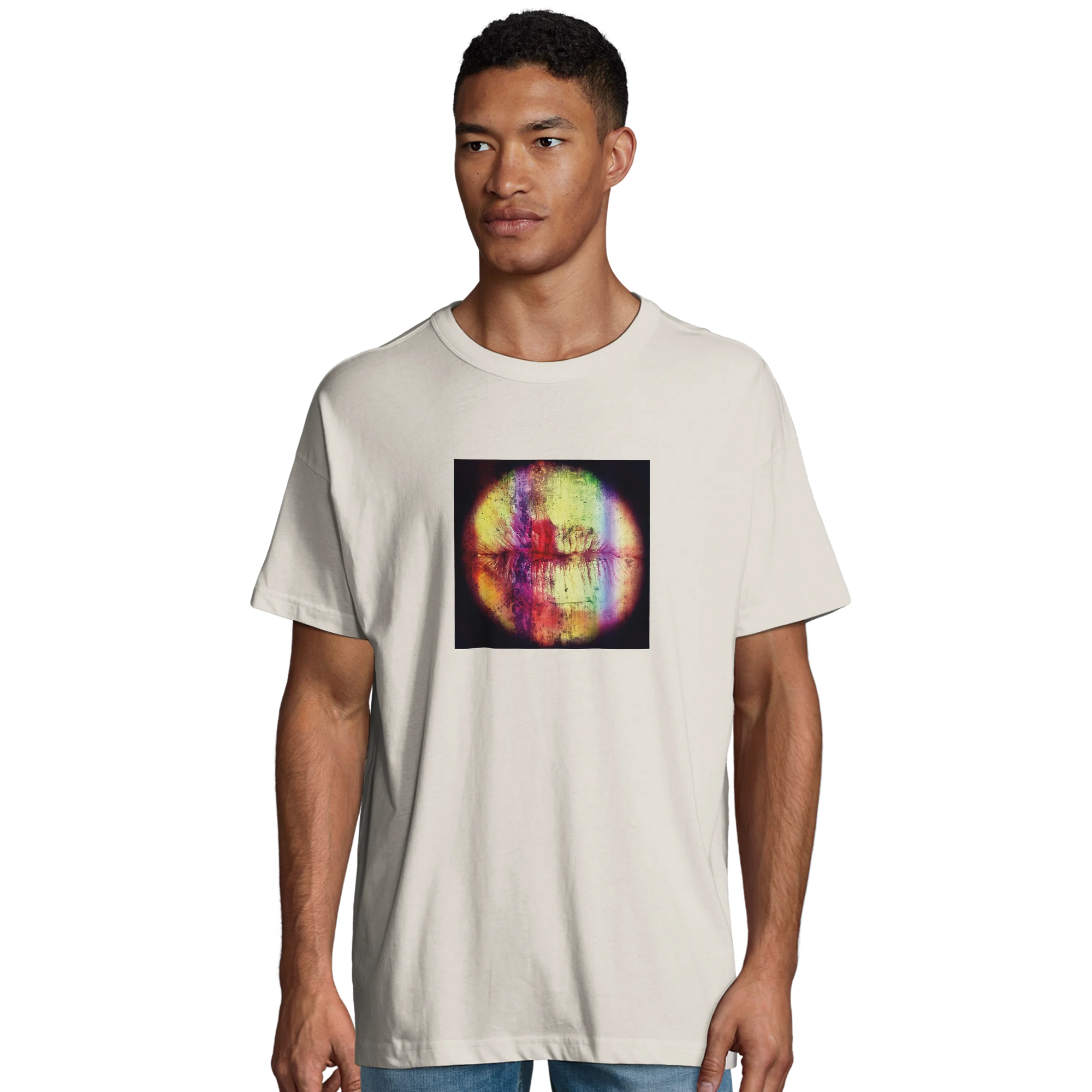 Love - "Chromatic Kiss" T-shirt Off White 4