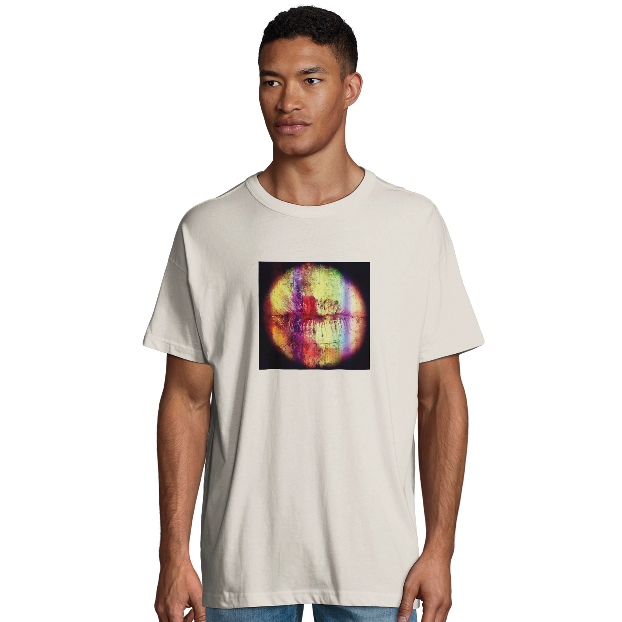 Love - "Chromatic Kiss" T-shirt Off White 4