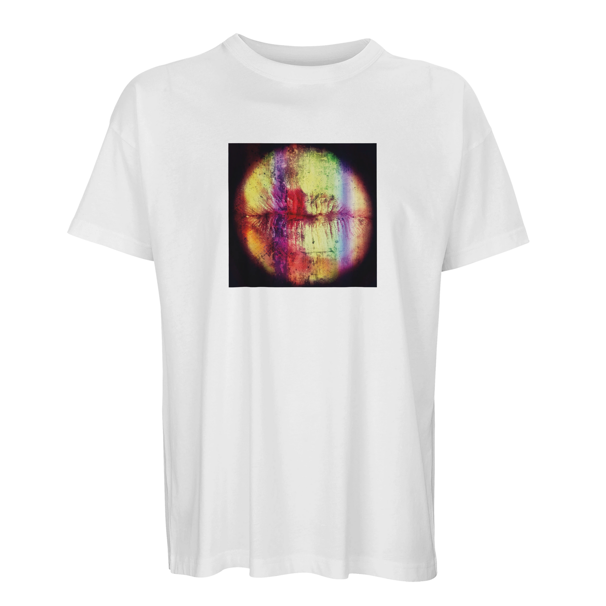 Love - "Chromatic Kiss" T-shirt White 1