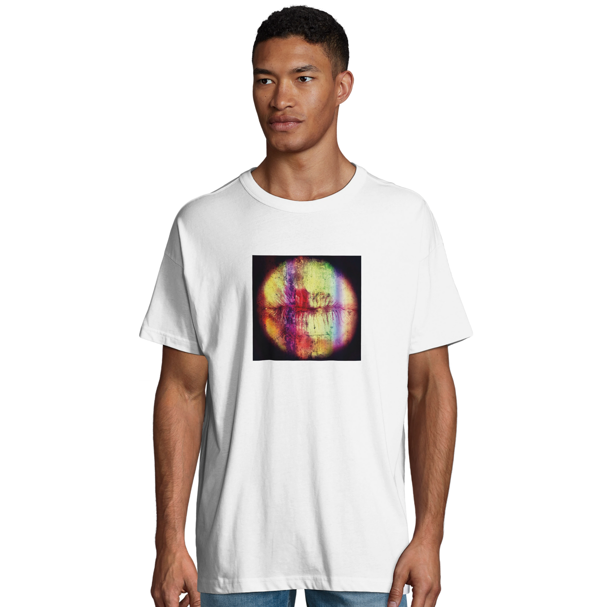 Love - "Chromatic Kiss" T-shirt White 4