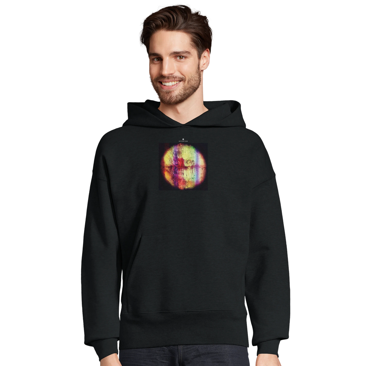 Love - "Chromatic Kiss" Hoodie Black 3