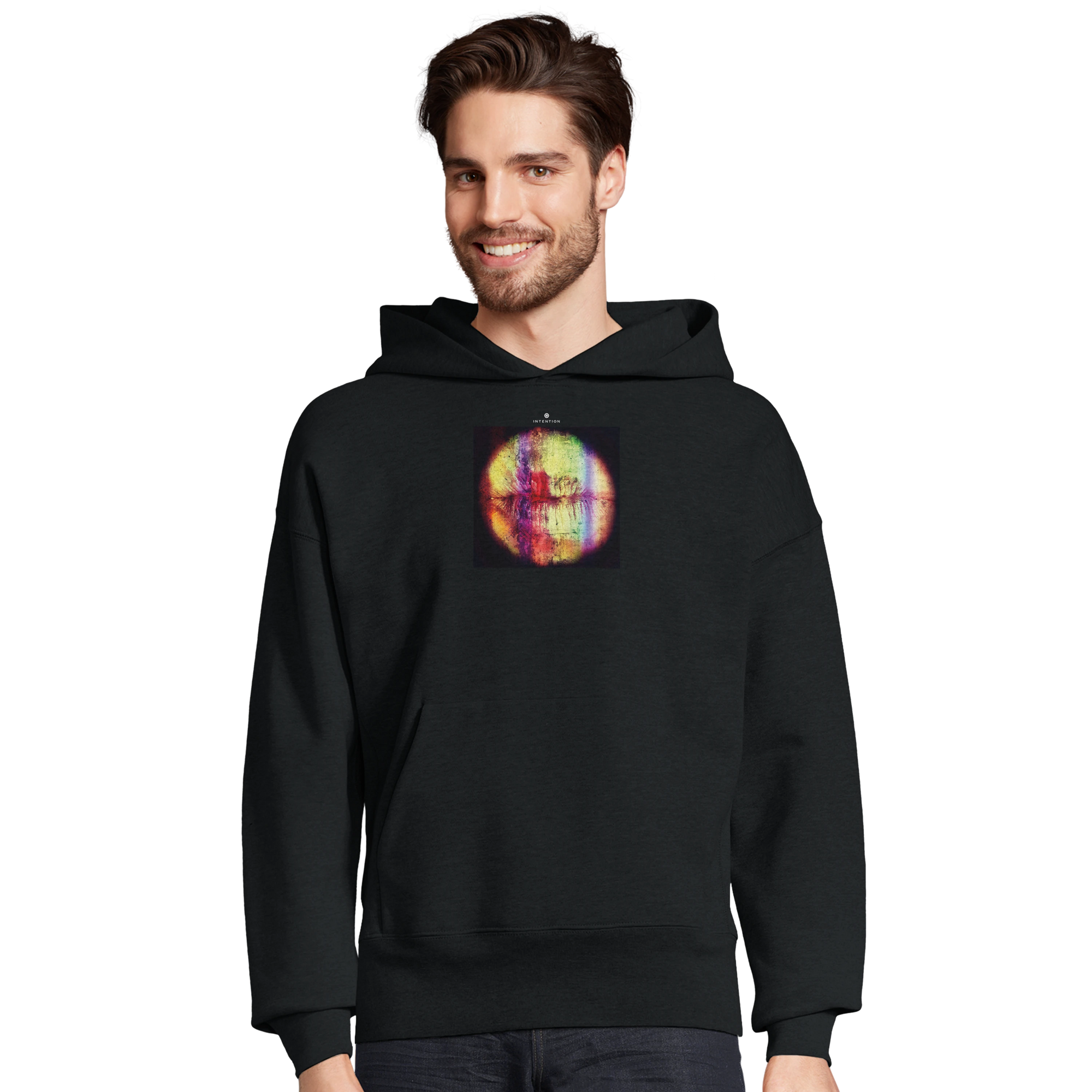 Love - "Chromatic Kiss" Hoodie Black XS 3