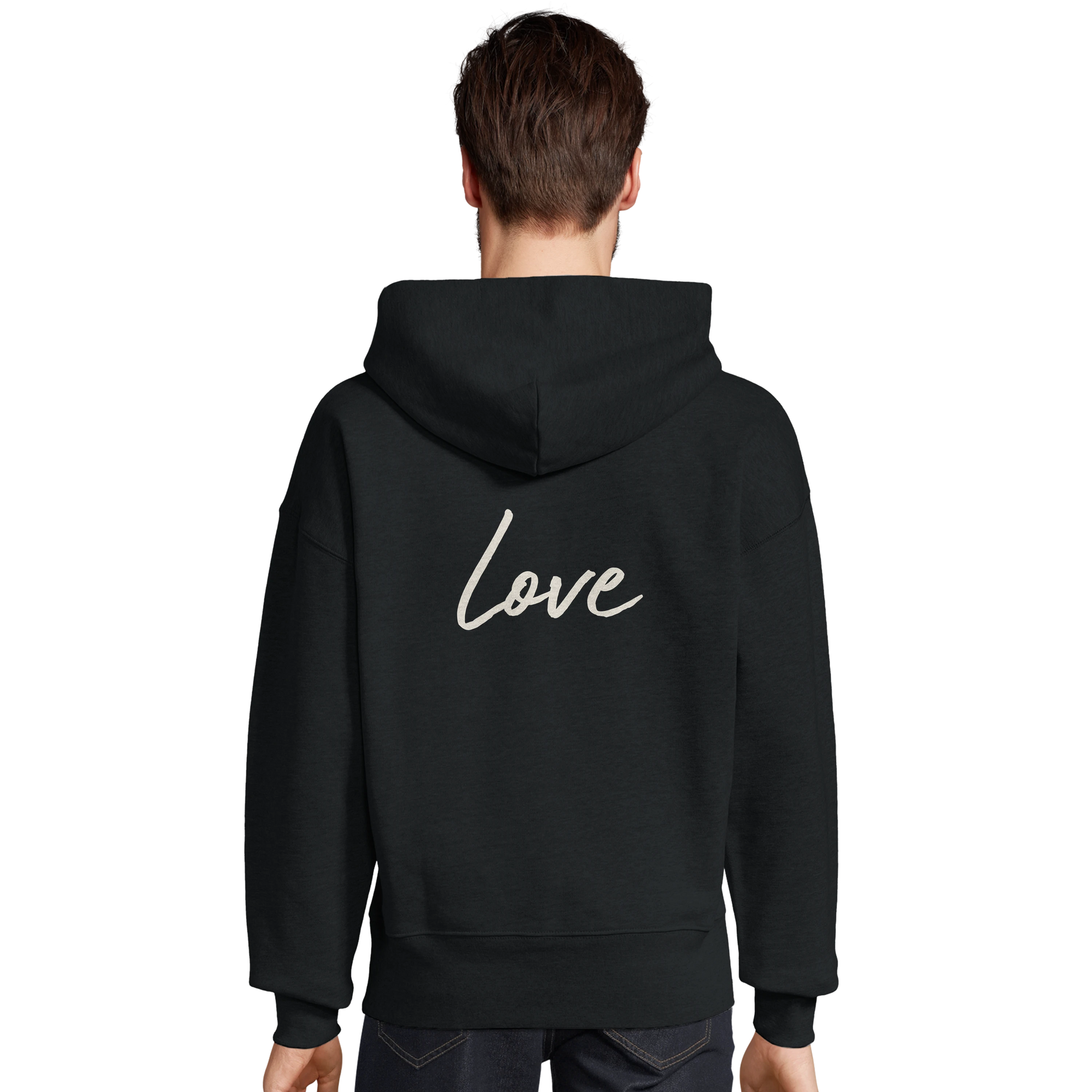 Love - "Chromatic Kiss" Hoodie Black XS 4