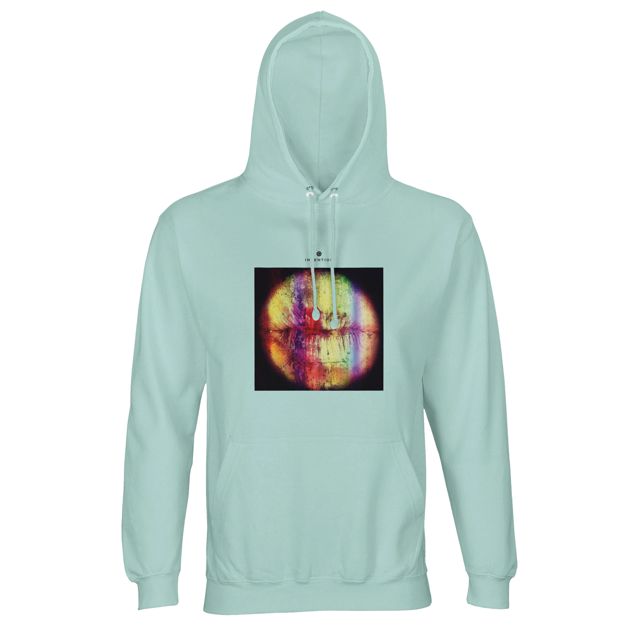 Love - "Chromatic Kiss" Hoodie arctic blue 1