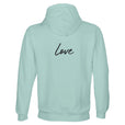 Love - "Chromatic Kiss" Hoodie arctic blue 2