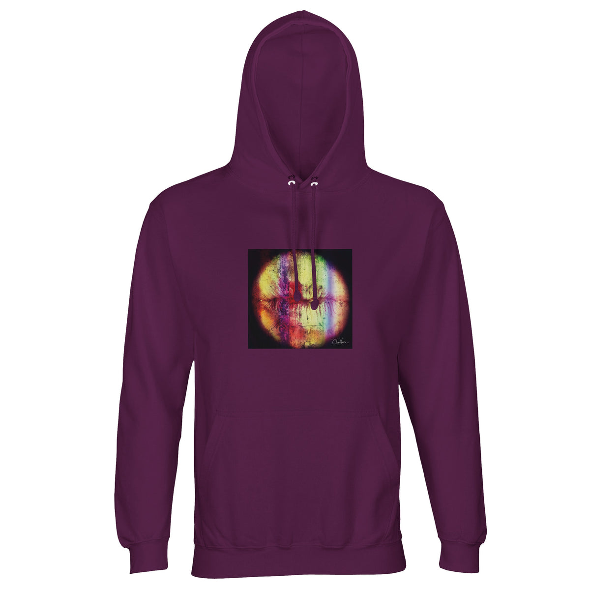 Love - "Chromatic Kiss" Hoodie astral purple 1