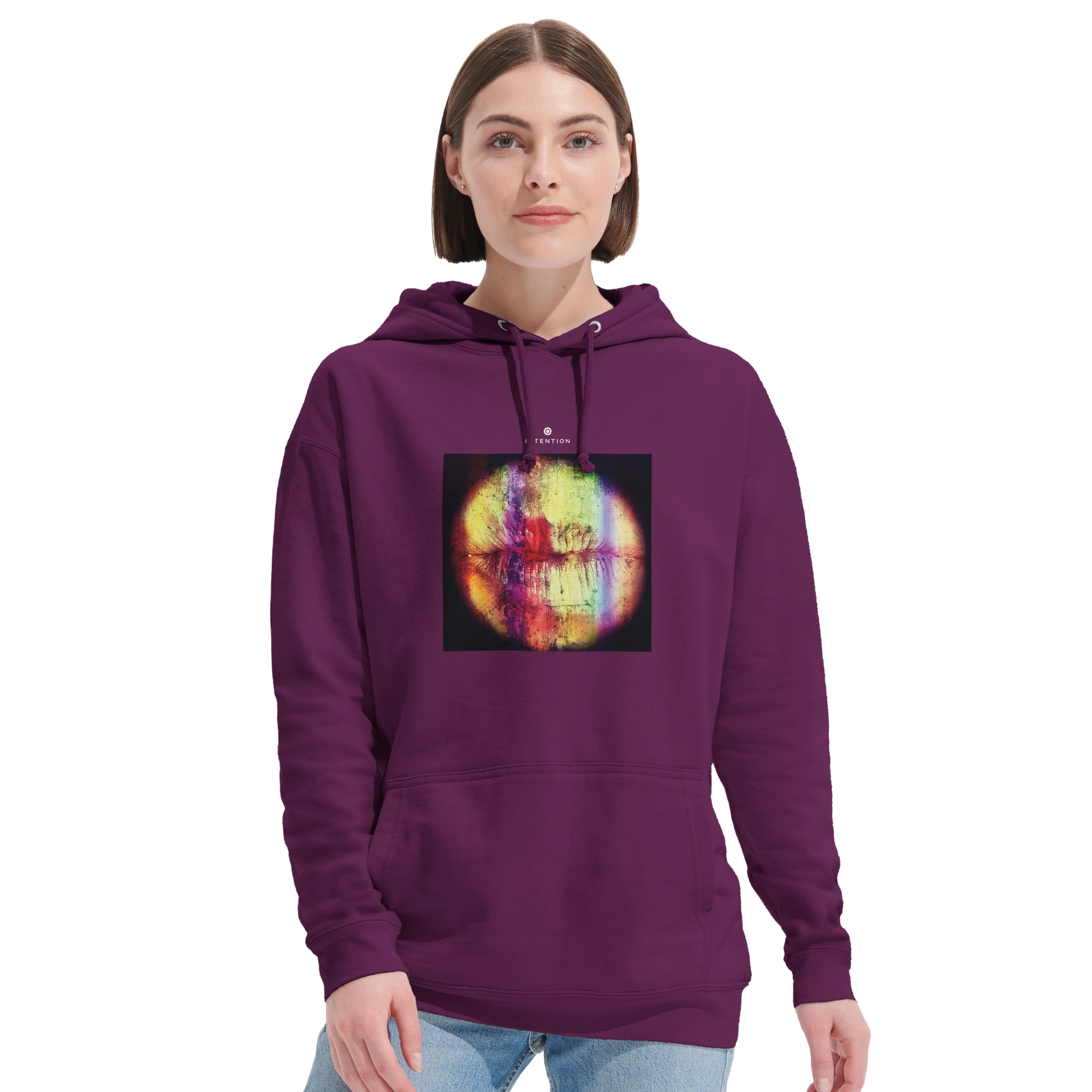 Love - "Chromatic Kiss" Hoodie astral purple 5