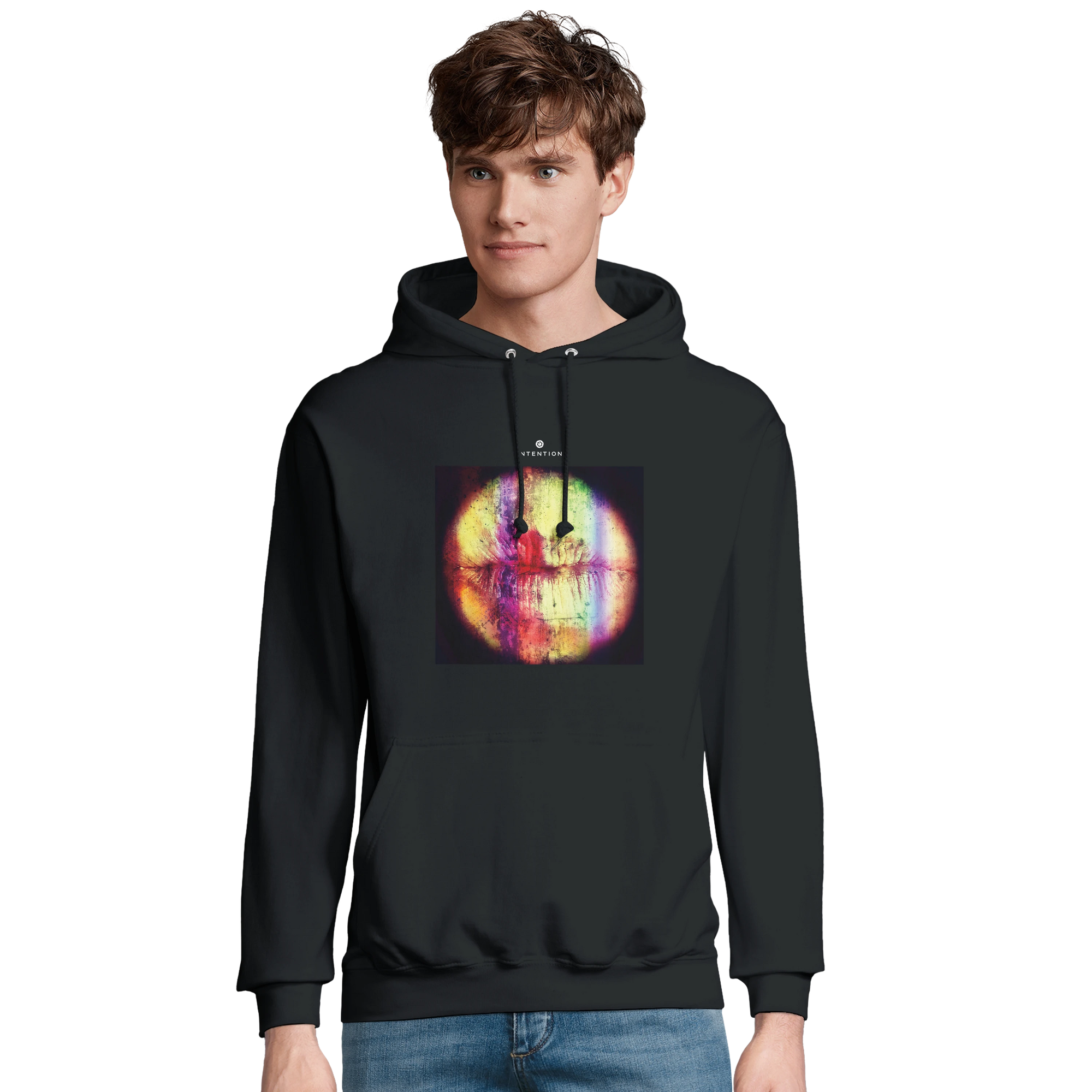 Love - "Chromatic Kiss" Hoodie Black 3