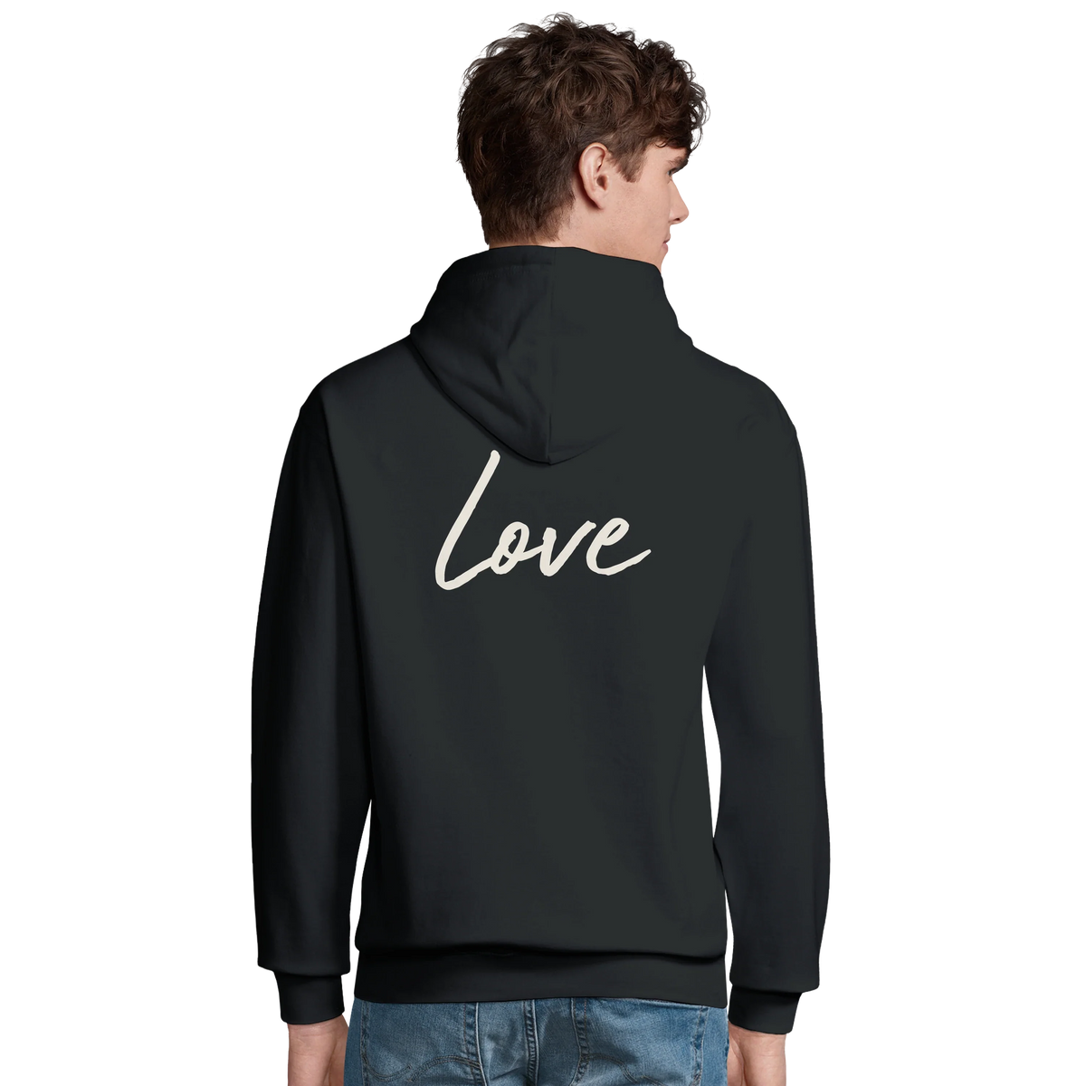 Love - "Chromatic Kiss" Hoodie Black 4