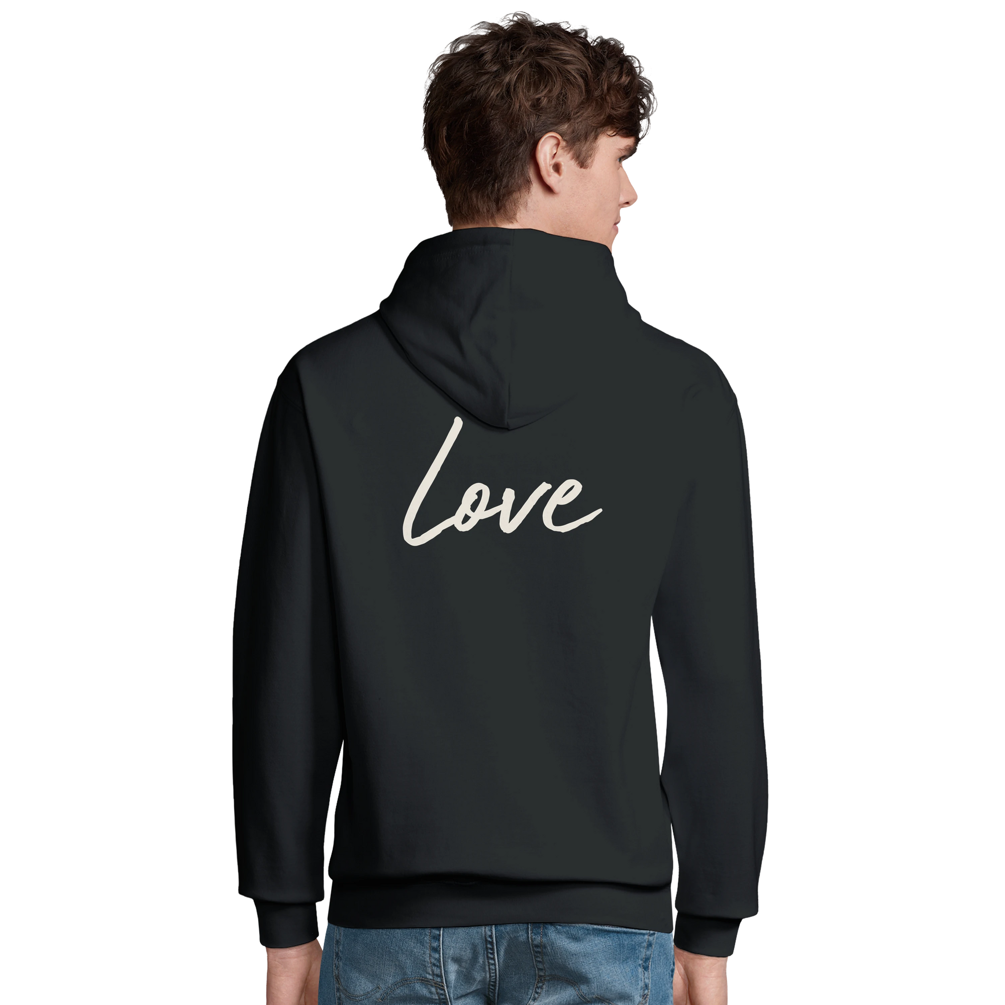 Love - "Chromatic Kiss" Hoodie Black 4