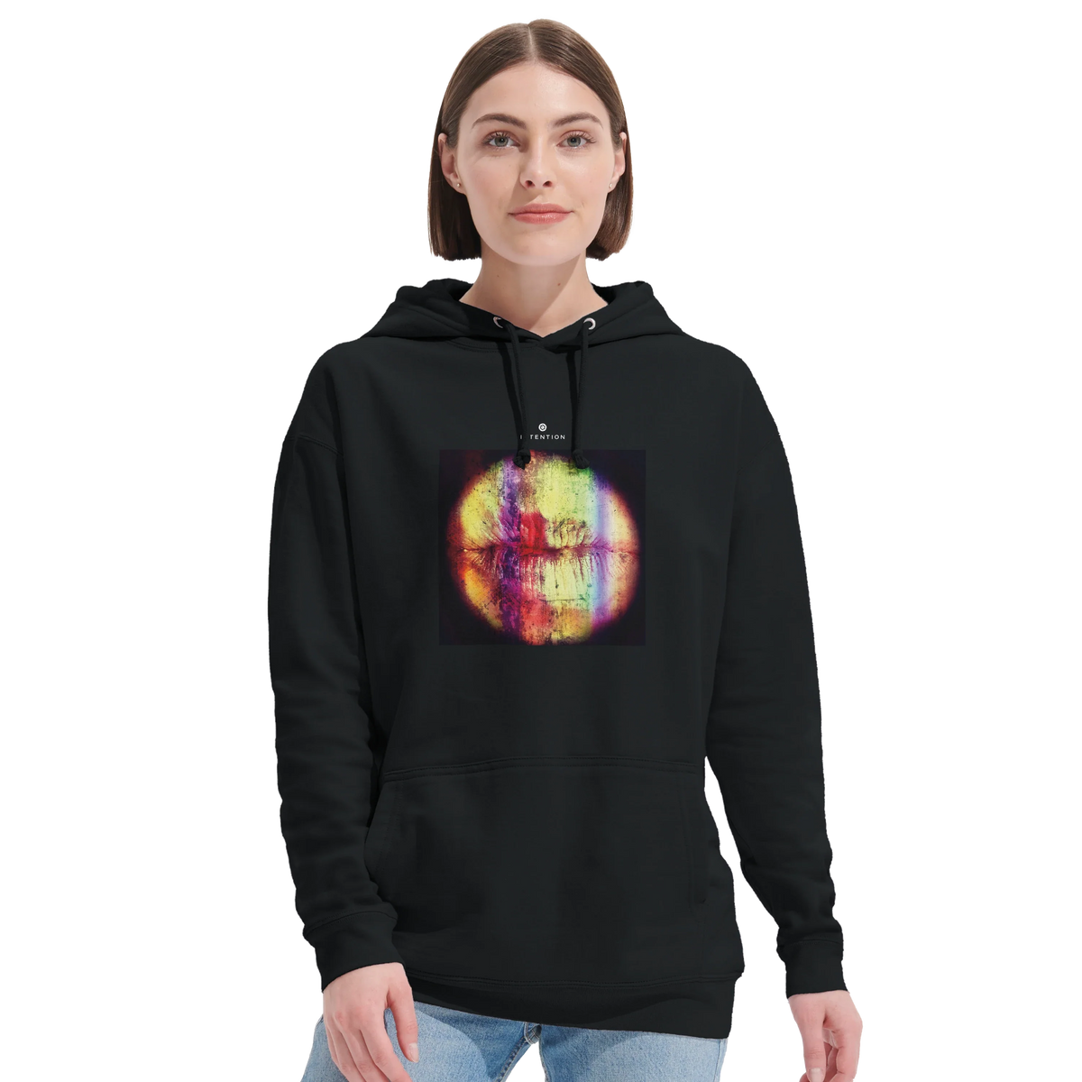 Love - "Chromatic Kiss" Hoodie Black 5
