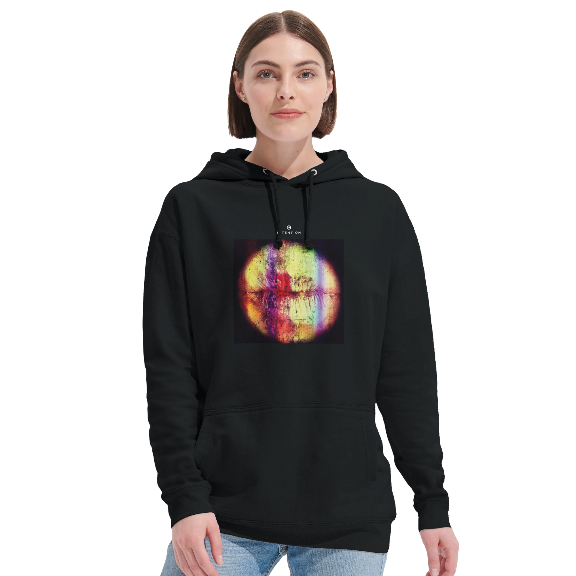 Love - "Chromatic Kiss" Hoodie Black 5