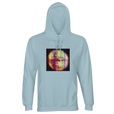 Love - "Chromatic Kiss" Hoodie creamy blue 1