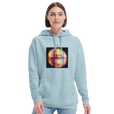 Love - "Chromatic Kiss" Hoodie creamy blue 5