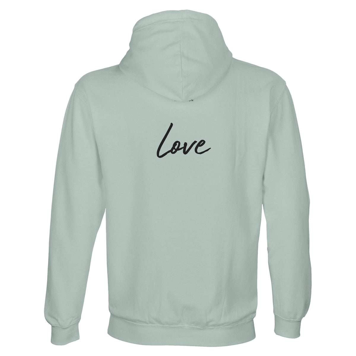 Love - "Chromatic Kiss" Hoodie creamy green 2