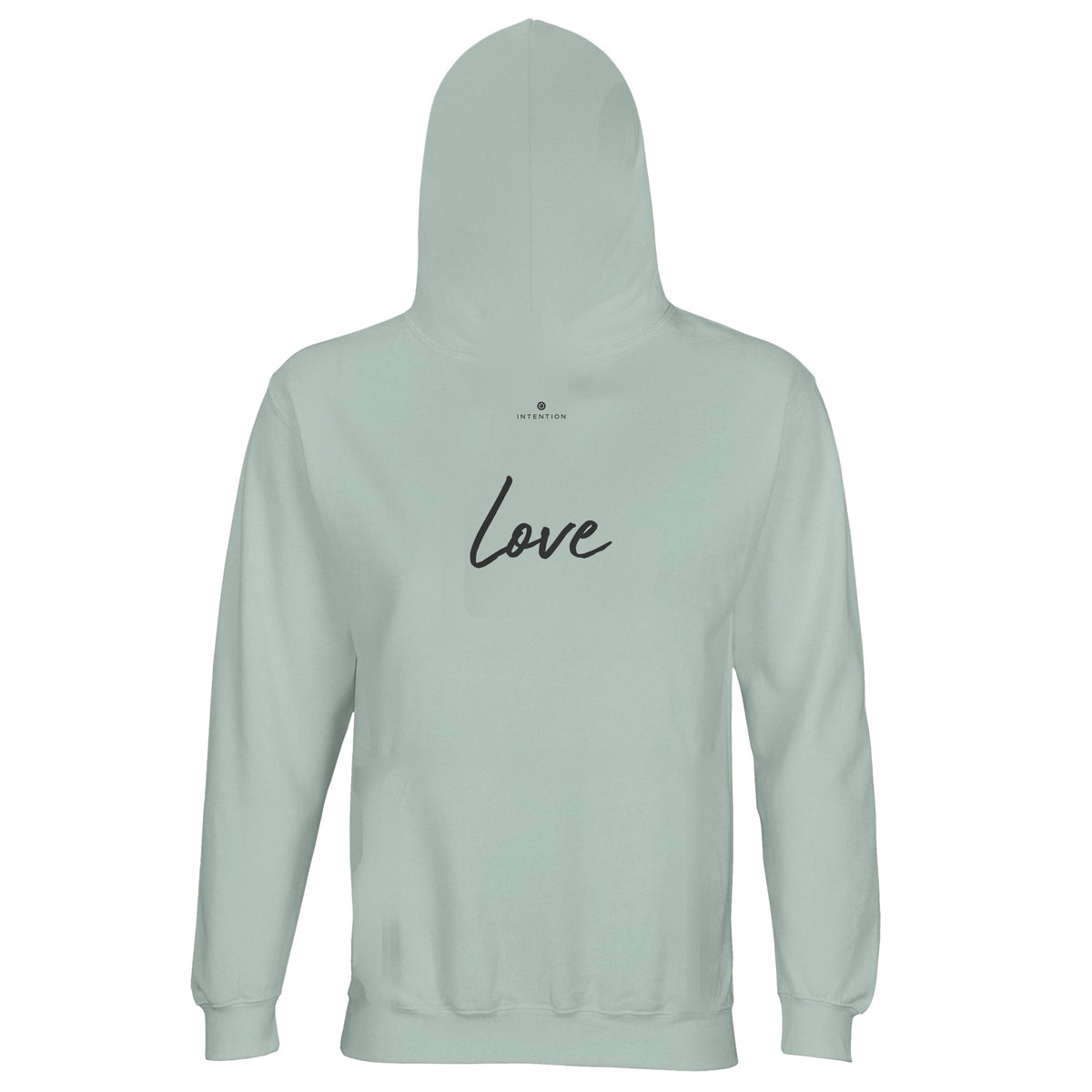 Love - "Chromatic Kiss" Hoodie creamy green 3