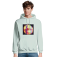 Love - "Chromatic Kiss" Hoodie creamy green 3