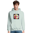 Love - "Chromatic Kiss" Hoodie creamy green 4