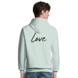 Love - "Chromatic Kiss" Hoodie creamy green 4