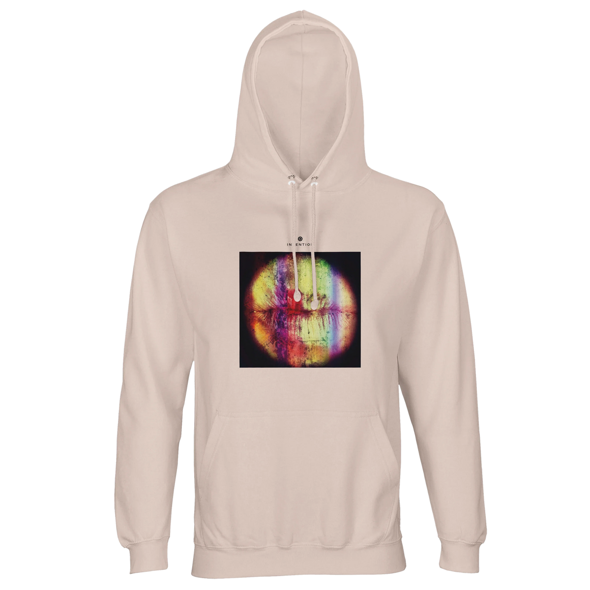 Love - "Chromatic Kiss" Hoodie creamy pink 1