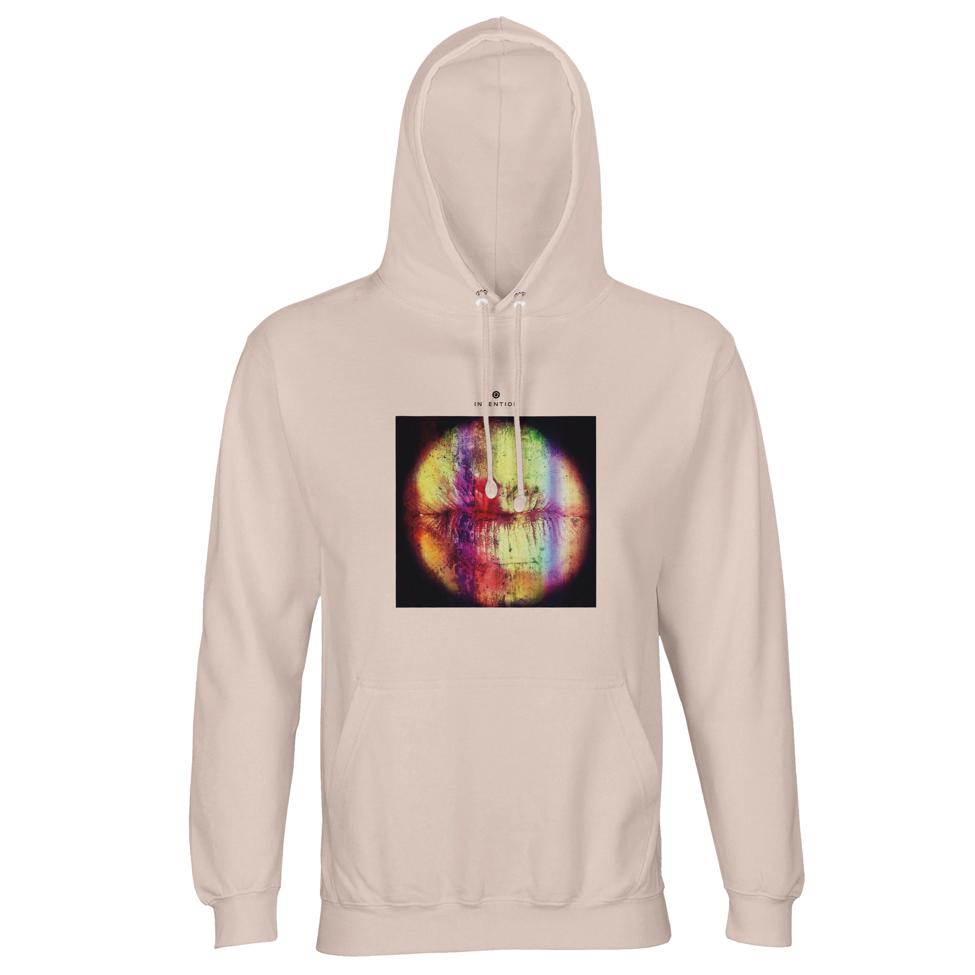 Love - "Chromatic Kiss" Hoodie creamy pink 1