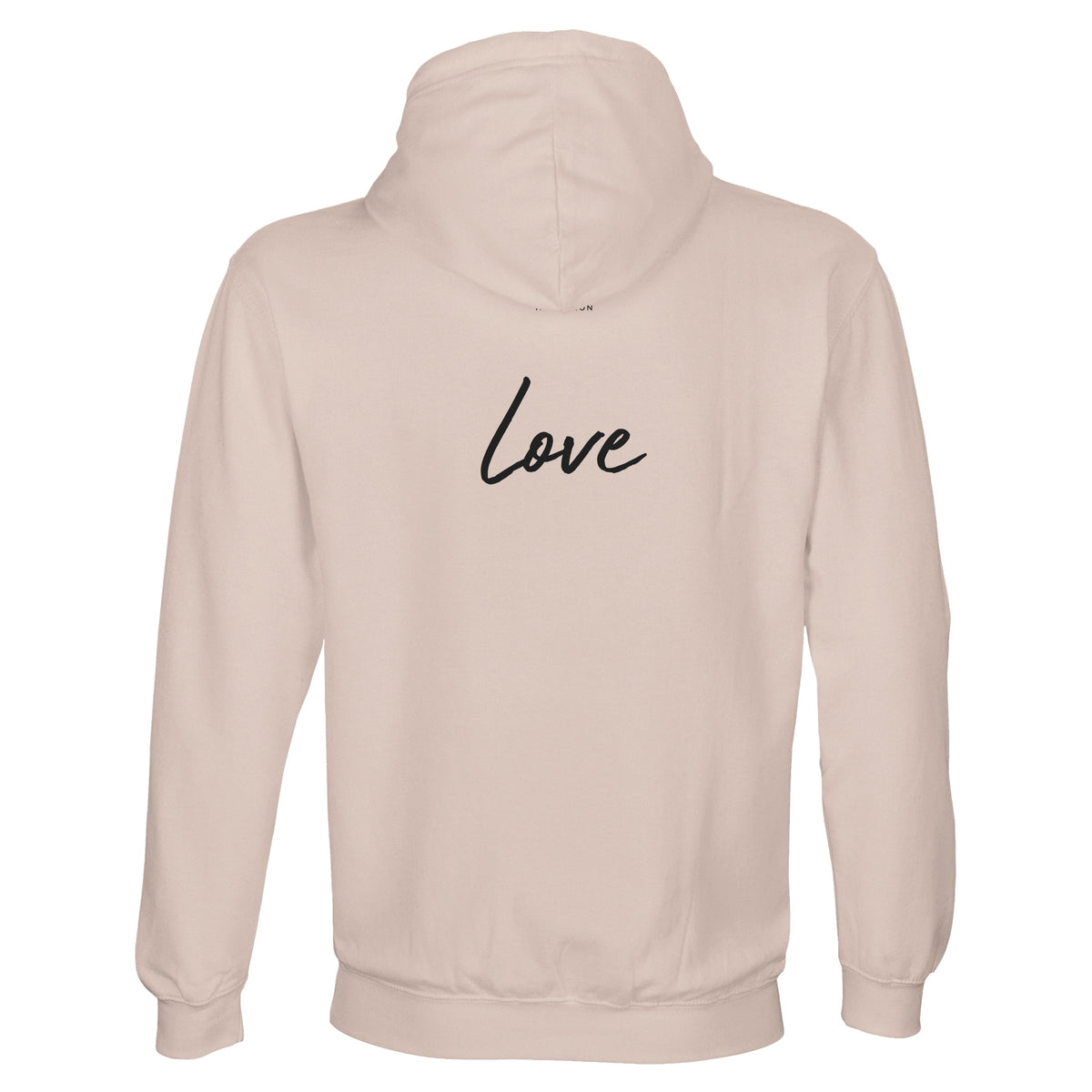 Love - "Chromatic Kiss" Hoodie creamy pink 2