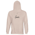 Love - "Chromatic Kiss" Hoodie creamy pink 3