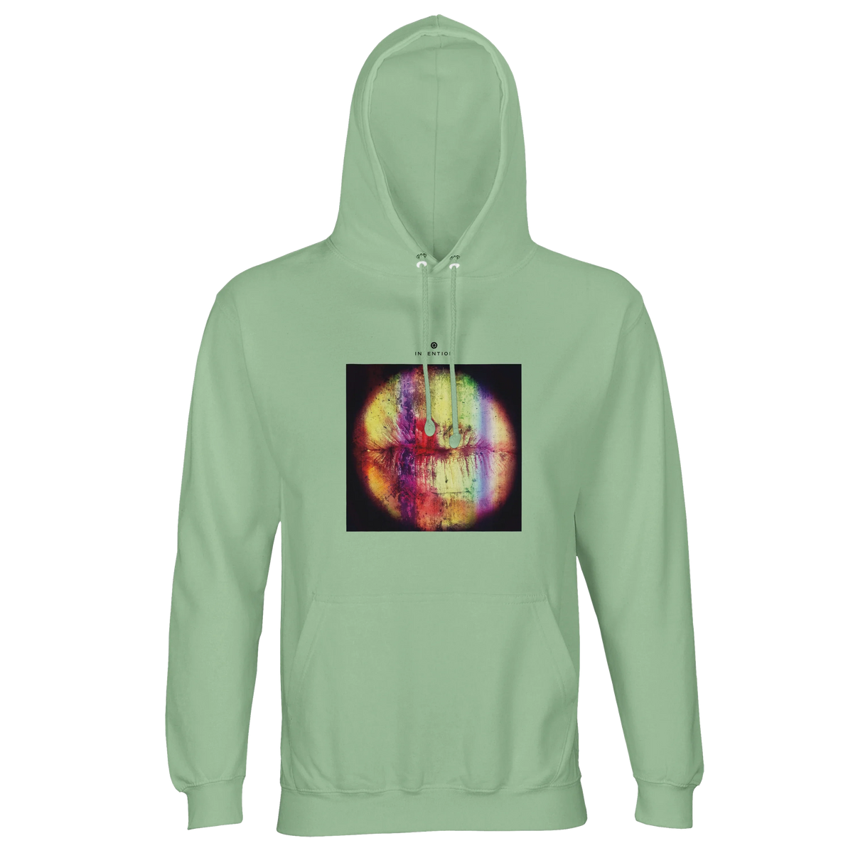 Love - "Chromatic Kiss" Hoodie frozen green 1